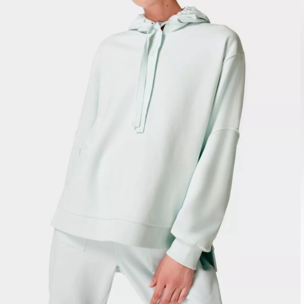 Sweaty Betty Revive Hoodie In Cloud Blue